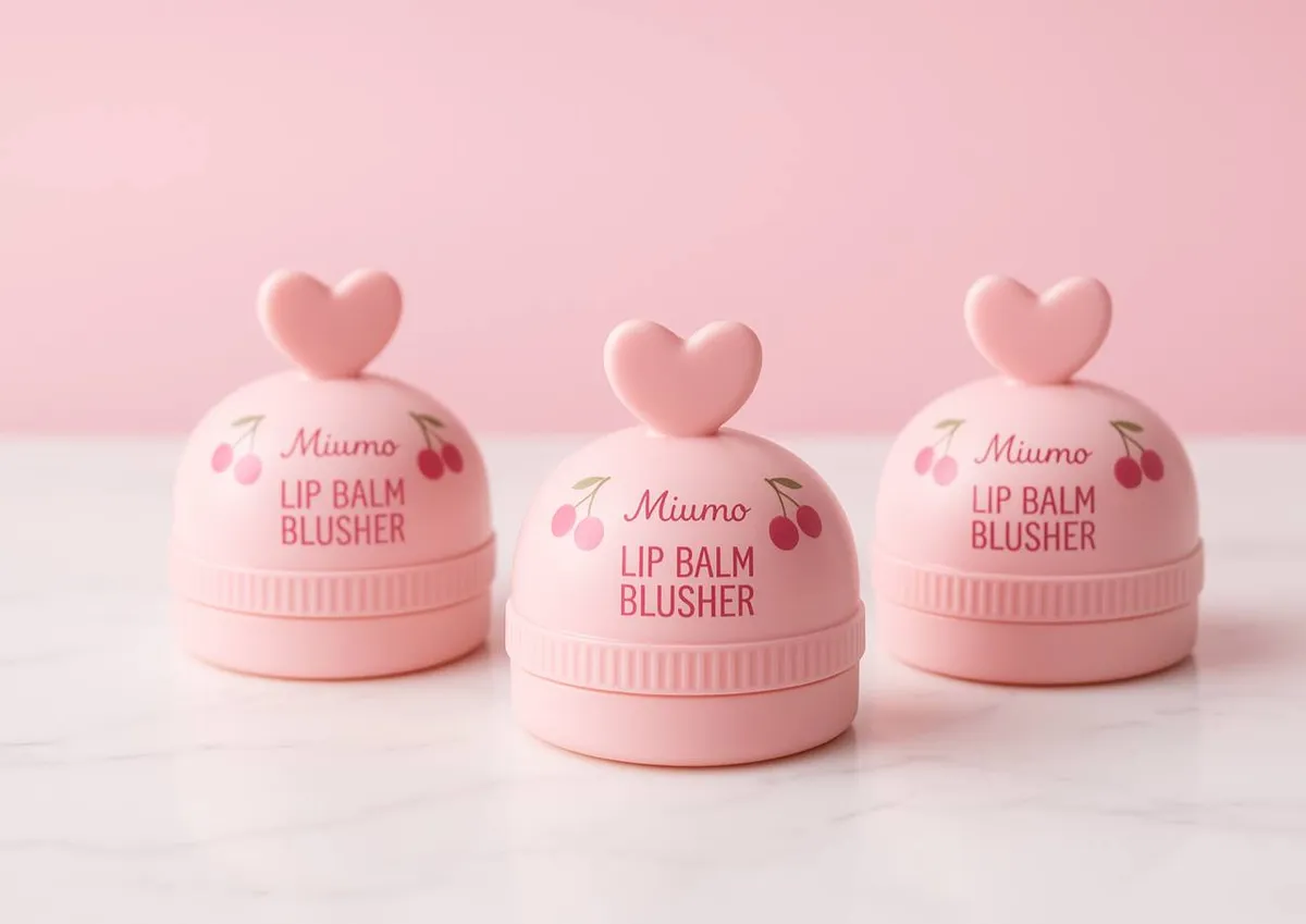 بالم لب و رژگونه میومو Miumo – طرح گیلاسی 