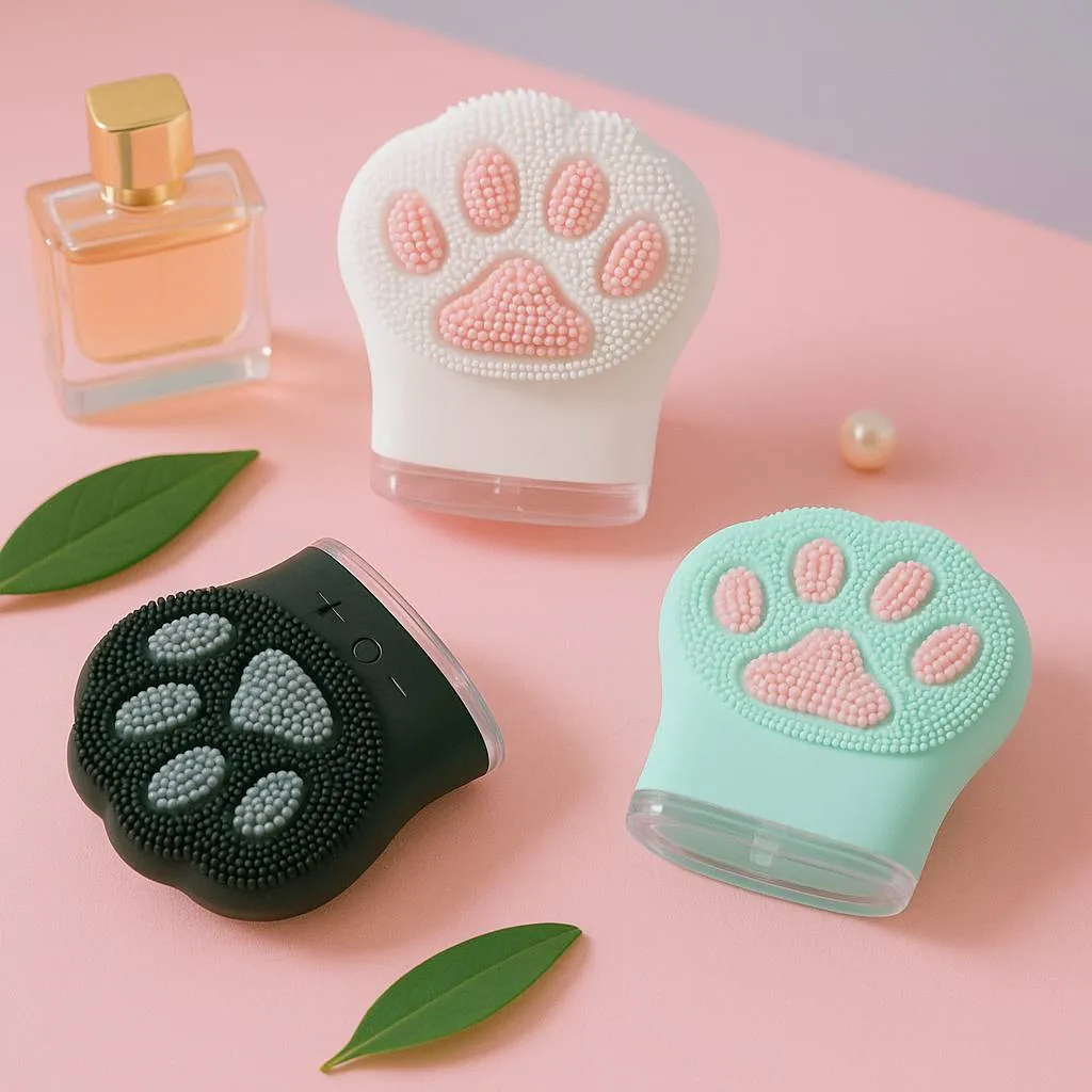 فیس براش و ماساژور شارژی پنجه گربه ای