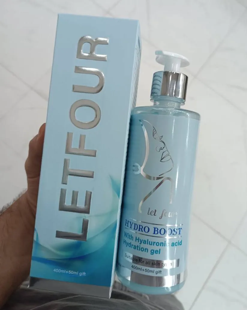 ژل آبرسان LET FOUR Hydro Boost هیالورونیک اسید 400+50 میل