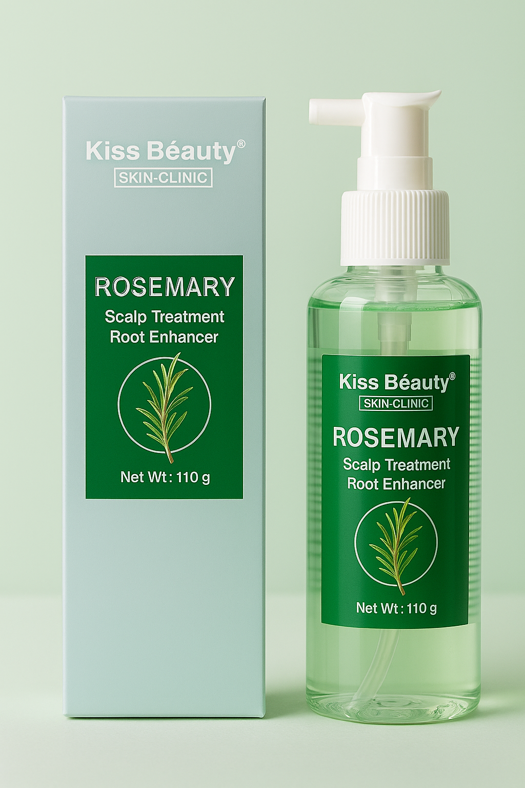 تونیک تقویت ریشه و ضدریزش رزماری Kiss Beauty