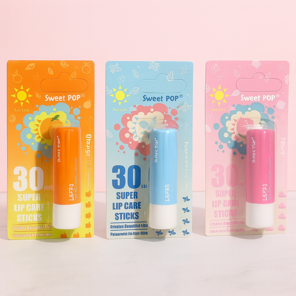 ضدآفتاب لب Sweet Pop SPF30 – محافظت و رطوبت‌رسانی کامل