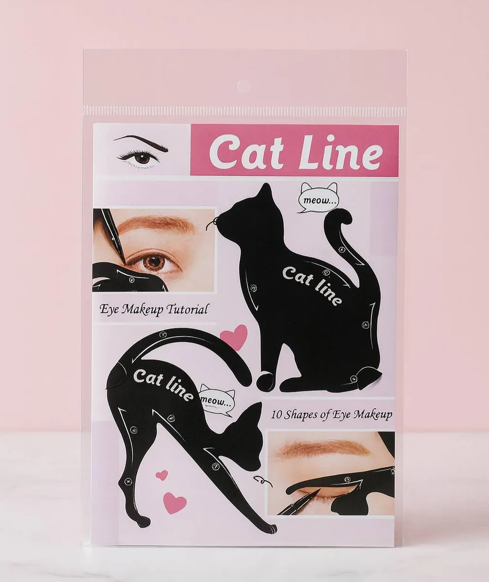 شابلون خط چشم گربه ای 