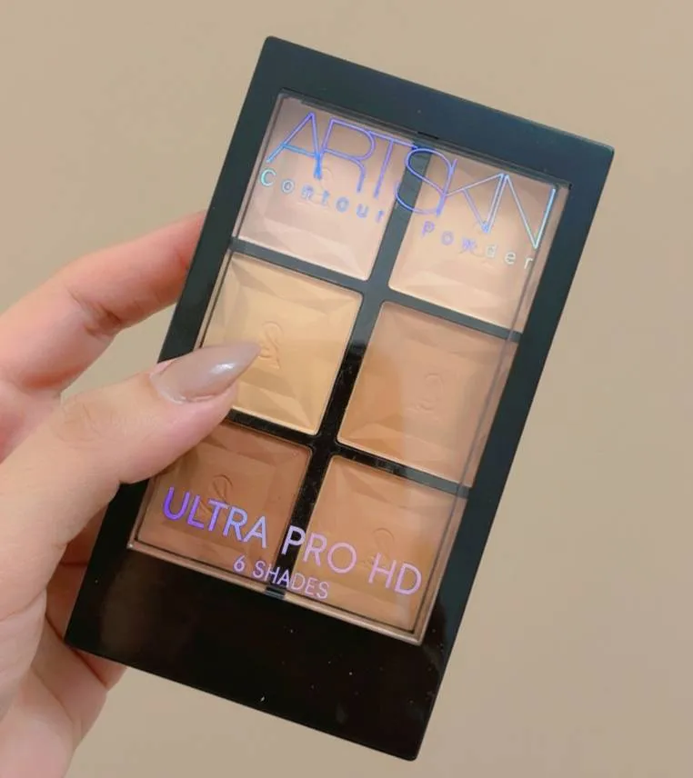 پالت کانتور پودری آرت اسکین Ultra Pro HD – 6 رنگ کاربر...