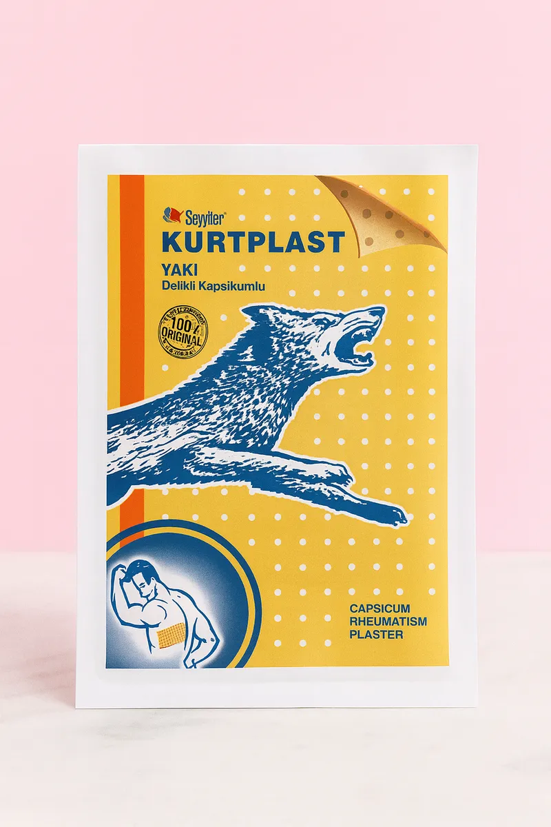 چسب ضد درد گرمایی KURTPLAST (کورت پلاست)