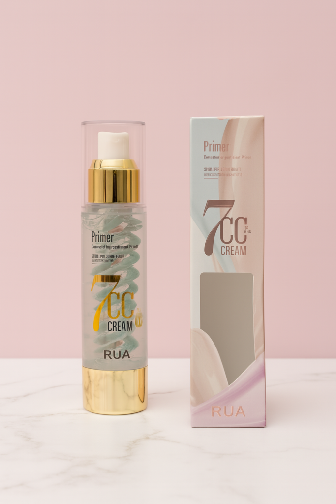 سی سی کرم 7 کاره RUA: پرایمر، مرطوب کننده، اصلاح کننده رنگ پ...