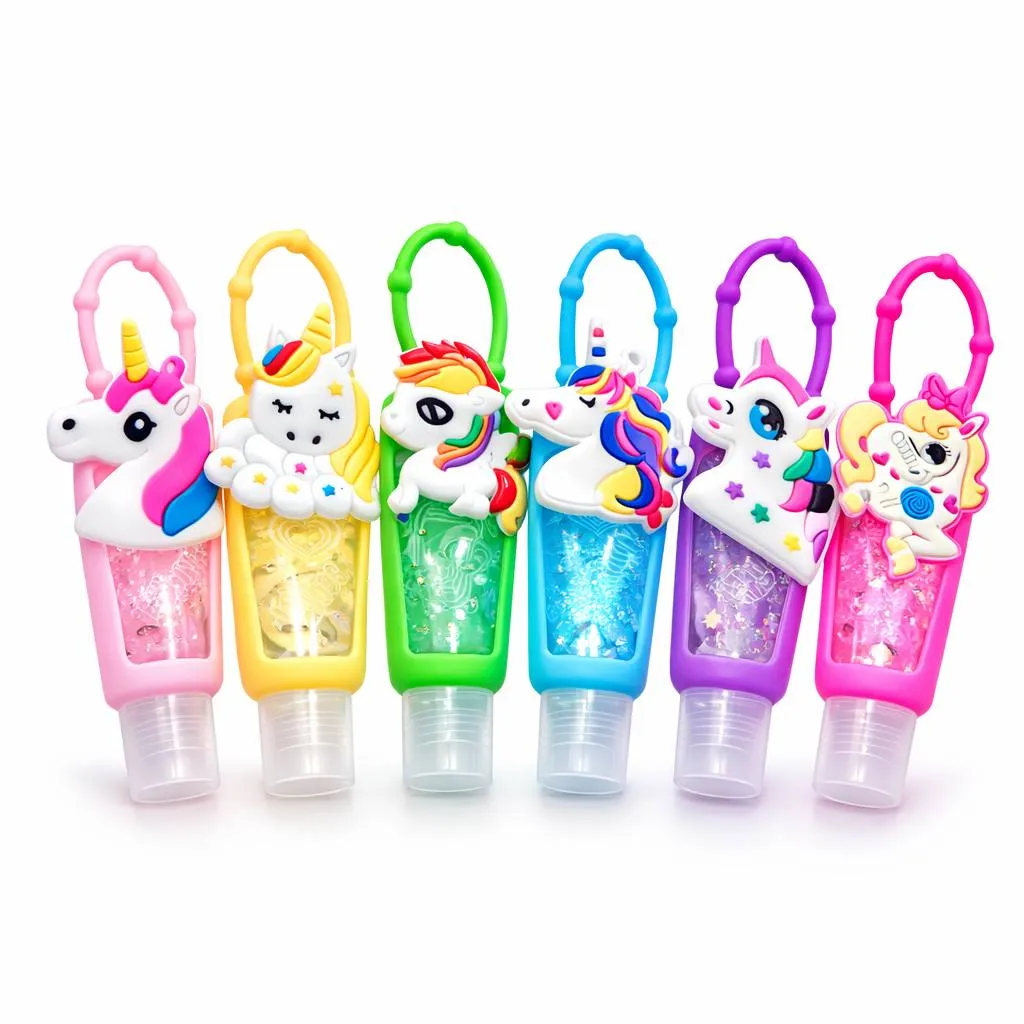 برق لب فانتزی آویزی طرح یونیکورن