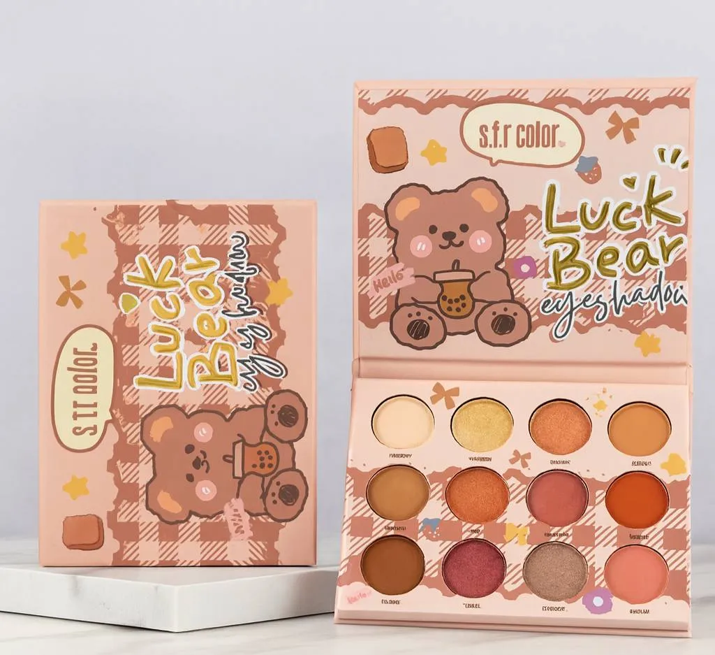 پالت سایه چشم خرسی خوش‌شانس 