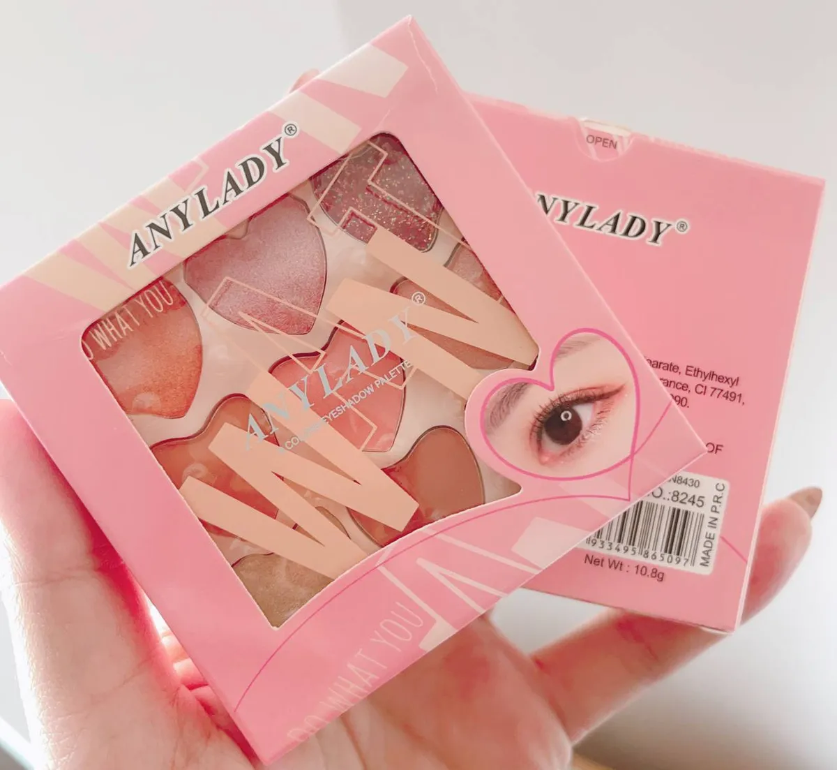 پالت سایه چشم کندی هرت ANYLADY