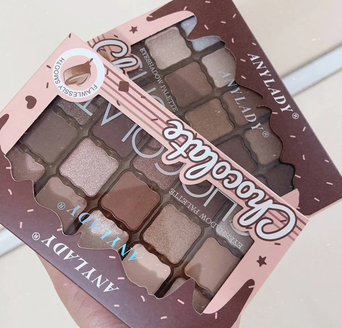پالت سایه چشم 16 رنگ شکلاتی انی لیدی