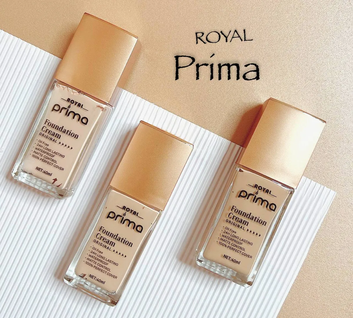 کرمپودر رویال پریما Royal rima foundashion cream