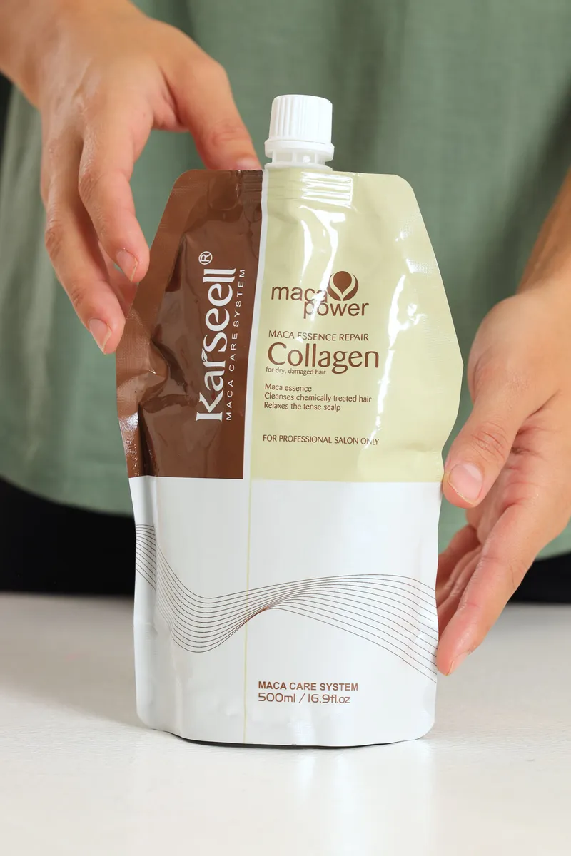 ماسک مو کلاژن و ماکا کارسل