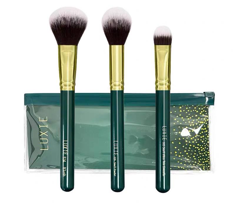   ست براش آرایشی لوکس سه تکه