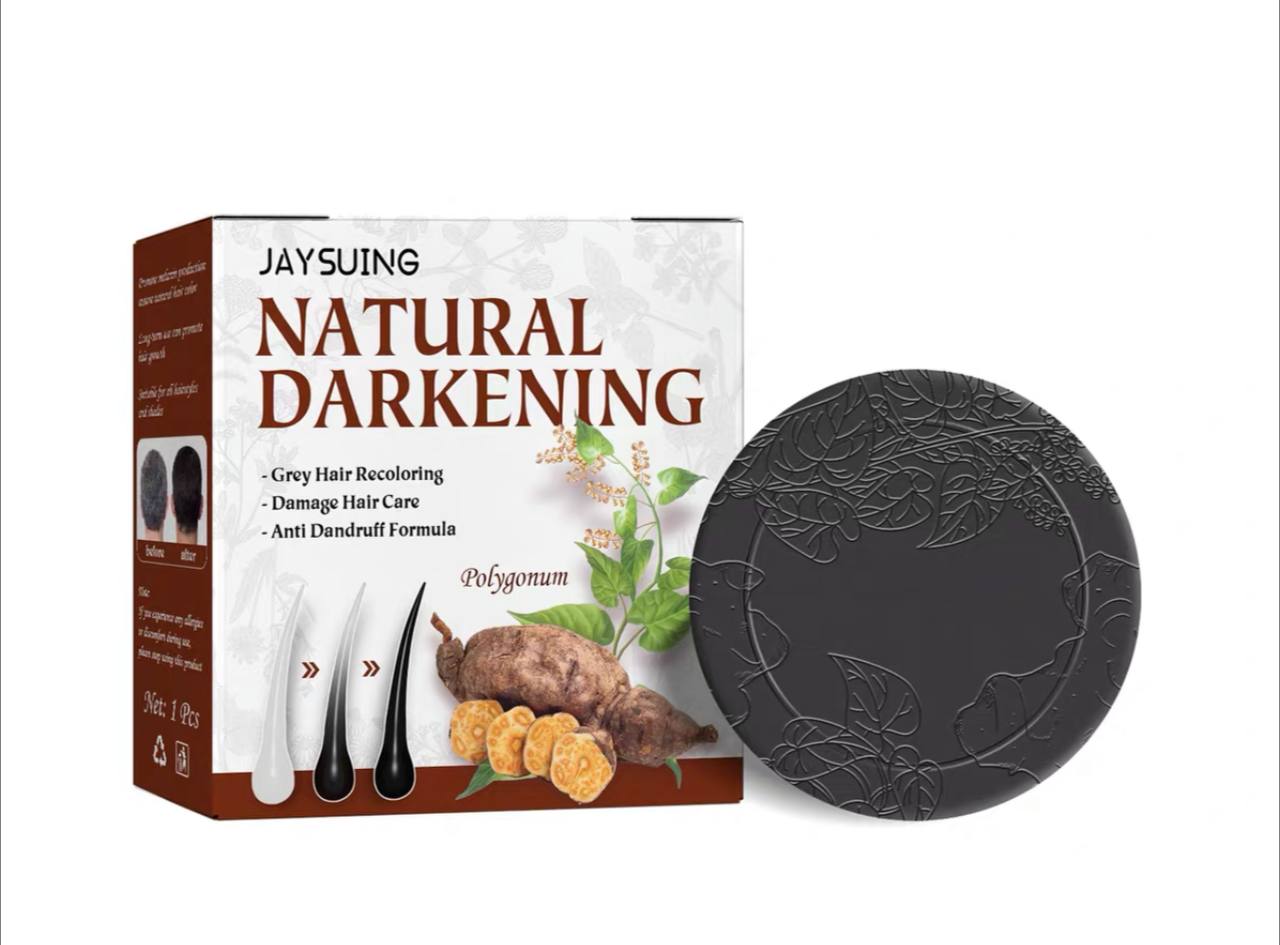 صابون شامپویی جادویی رفع سفیدی مو دائمی